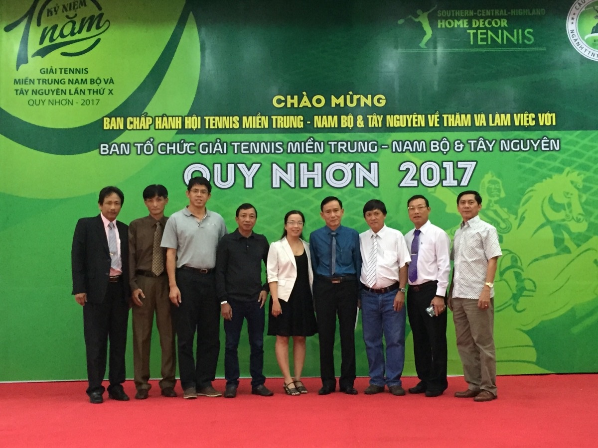 BCH CLB Tennis ngành trang trí nội thất Miền Trung Nam Bộ và Tây Nguyên nhiệm kỳ 2008-2018